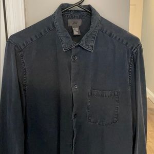 H&M long sleeve button down